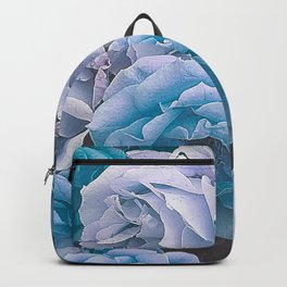 Great Garden Roses blue Backpack | Amazing, Garden, Unique, Awesome, Photo, Digital, Wonderful, Nature, Blue, Roses 