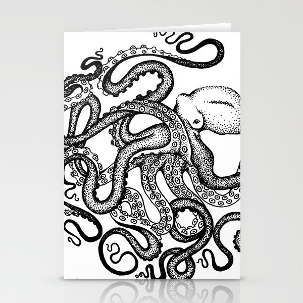 Octopus Stationery Cards