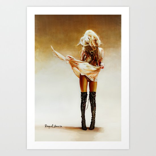 Con faldas y a lo loco! Art Print