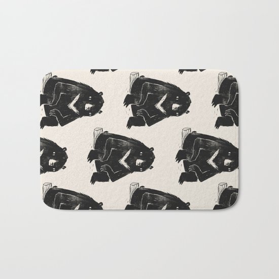 logbear Bath Mat