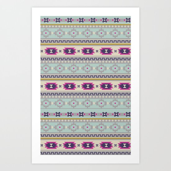 Lovely Tribal Art Print