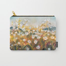Daisies at Dusk Carry-All Pouch