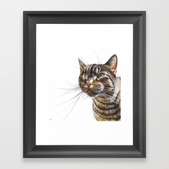 CAT Framed Art Print