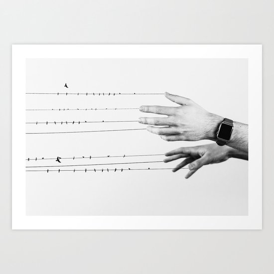 Bound to you Art Print