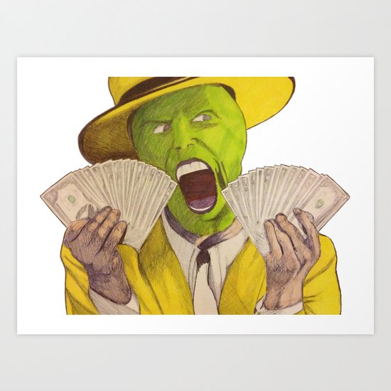 The Mask Art Print