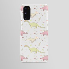 Sassy Dinosaurs (Pink) Android Case