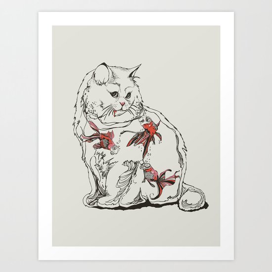 Fish Tank Art Print
