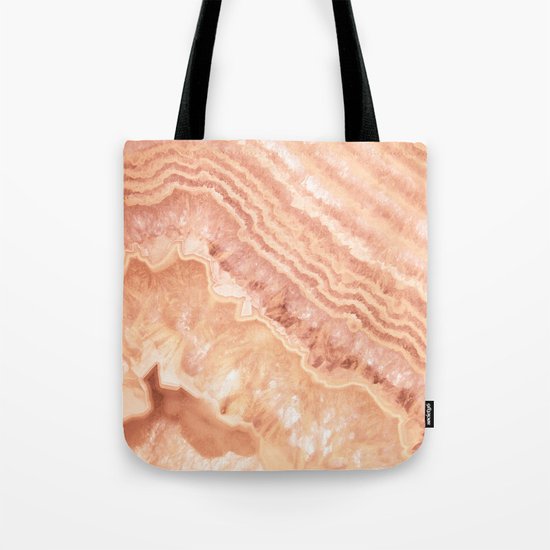 Champagne onyx marble Tote Bag