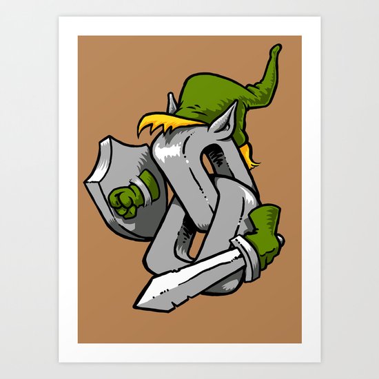 Link Art Print