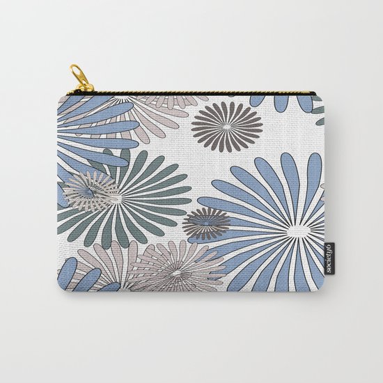 Flowers Carry-All Pouch