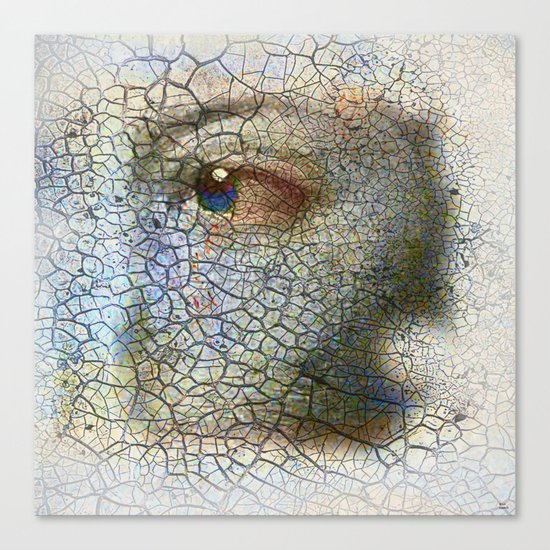 Fragment of you Canvas Print