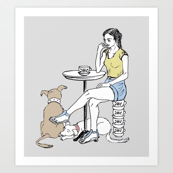 coffee Art Print