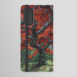 Red Maple Android Wallet Case