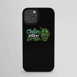 Scary Zombie Halloween Undead Monster Survival iPhone Case