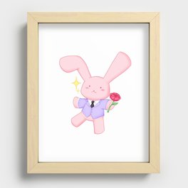 Usa-chan Recessed Framed Print