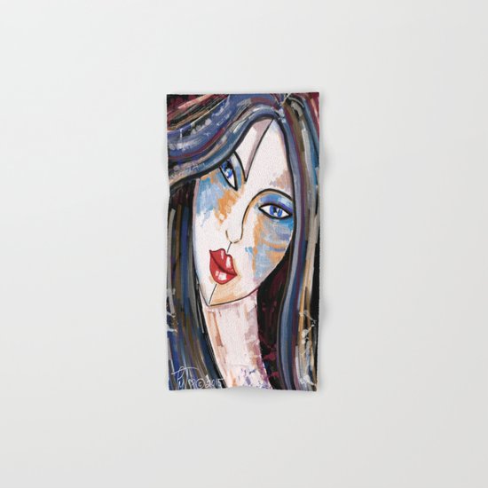 Blue Hand & Bath Towel