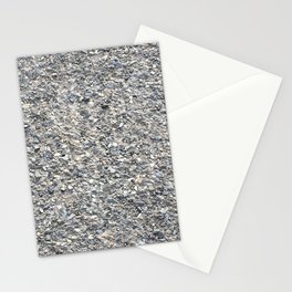 Gravel Texture. Stationery Card