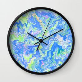 Running Hills  Wall Clock