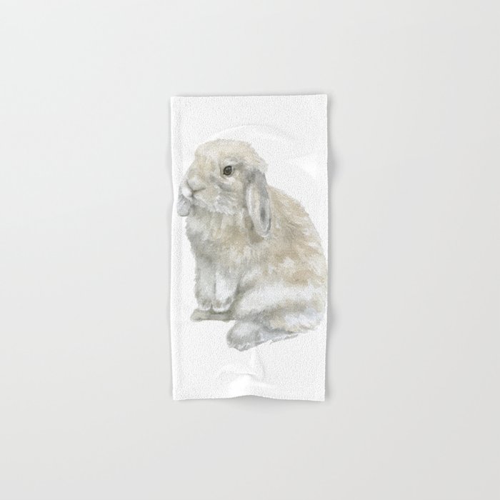 bathing bunnies towel