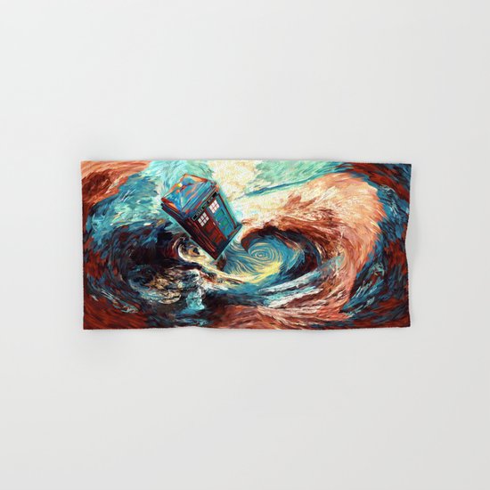Tardis doctor who at starry night Dark Vortex iPhone 4 4s 5 5c 6, pillow case, mugs and tshirt Hand & Bath Towel