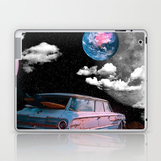 Parked Planet View Laptop & iPad Skin