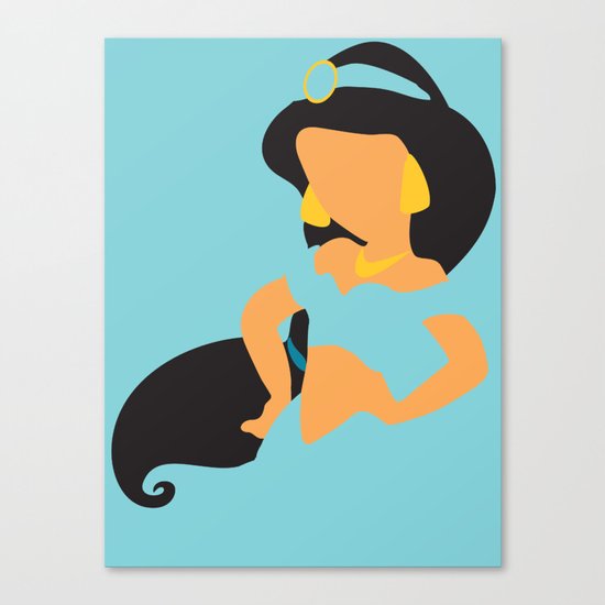 Jasmine - Aladdin Canvas Print