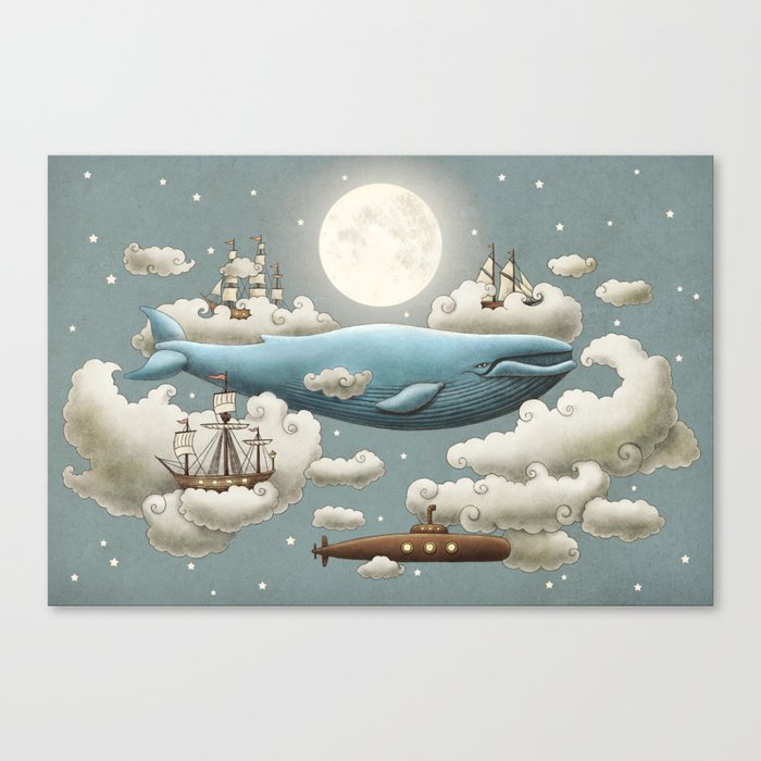 Ocean Meets Sky Canvas Print