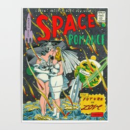 Space Romance Poster