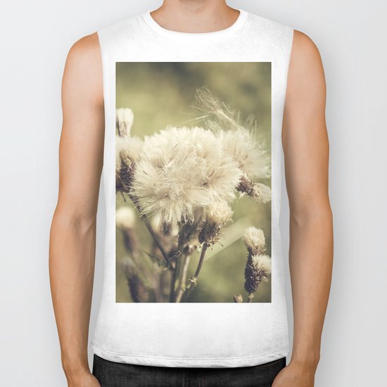 Flowers Biker Tank