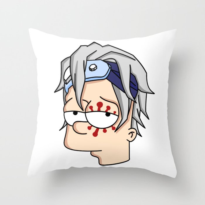 mix of characters from different stories Throw Pillow