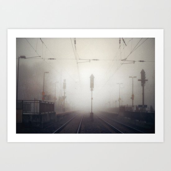 Fogyard Art Print