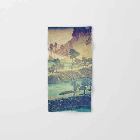 A Valley in the Evening Hand & Bath Towel