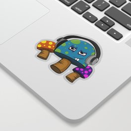 LIT Mushrooms Sticker