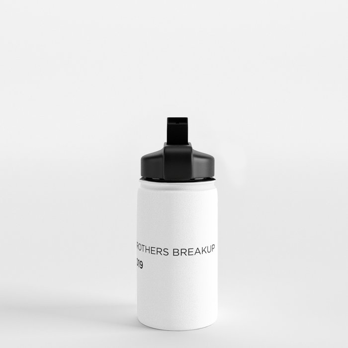 Mens silver water bottle – The Black Card Company