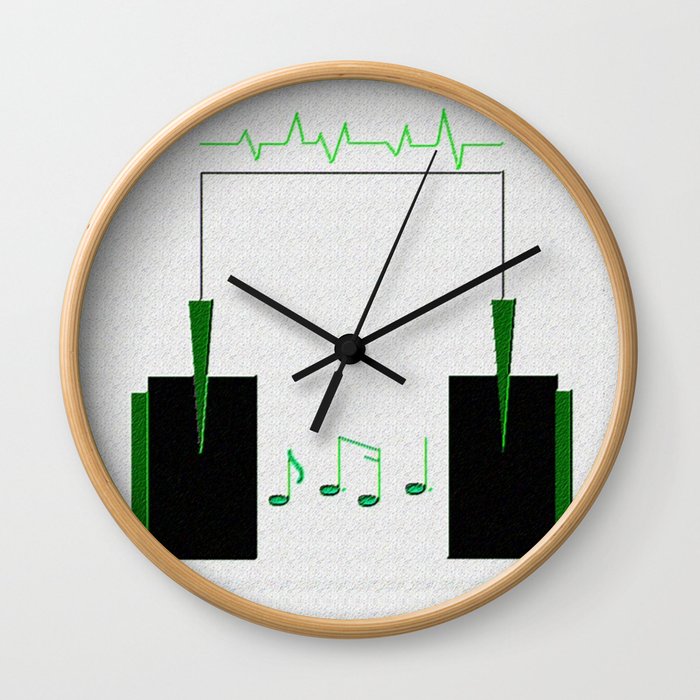 Life=Music Wall Clock