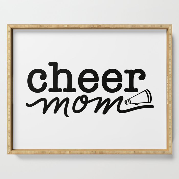 Cheer Mom Serving Tray