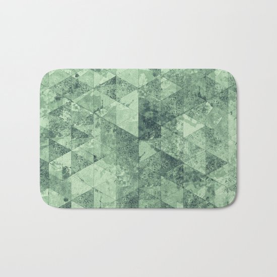 Abstract Geometric Background #12 Bath Mat
