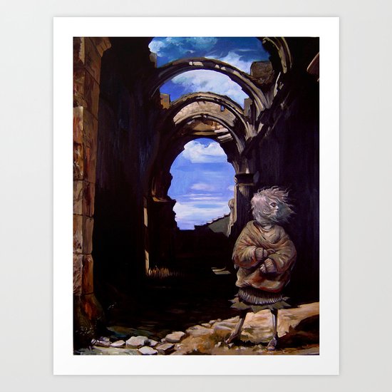 Lluvia Art Print