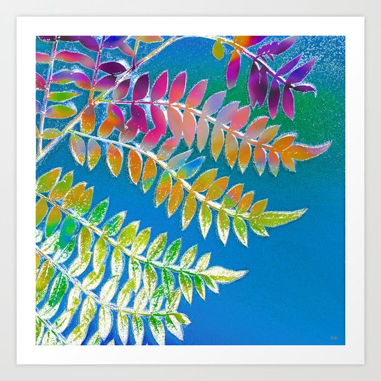 Azure Daydream Art Print