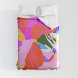 Abstract Florals I Duvet Cover