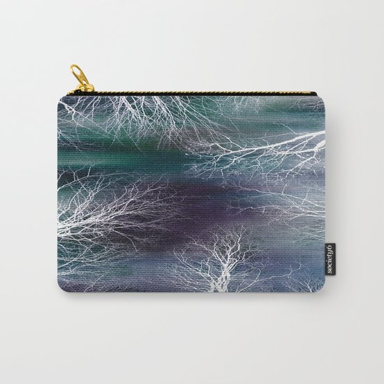 Midnight Purple Teal Carry-All Pouch