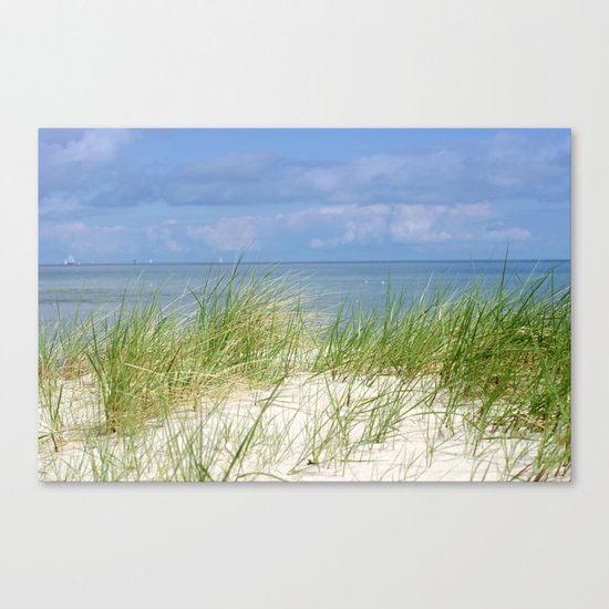 Dunes of the Baltic Sea Canvas Print