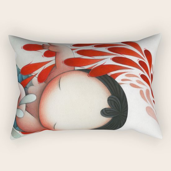 Suffocation Rectangular Pillow