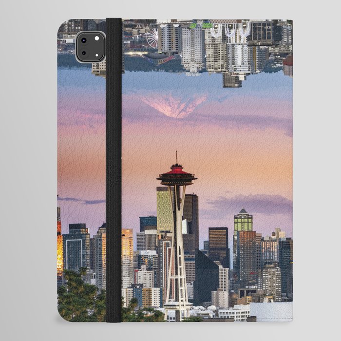 Seattle Rainbow Reflection iPad Folio Case