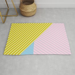 80s West Coast Colors Rug