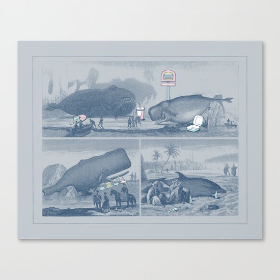 Hungry Canvas Print