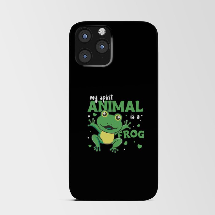 my spirit animal is a frog Frog Lovers iPhone Card Case