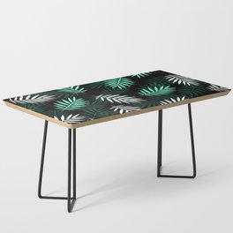 Elegant Exotic Leaves Collection Coffee Table