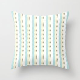 Abstract Fascade Pattern Artwork 05 Color 02 Throw Pillow