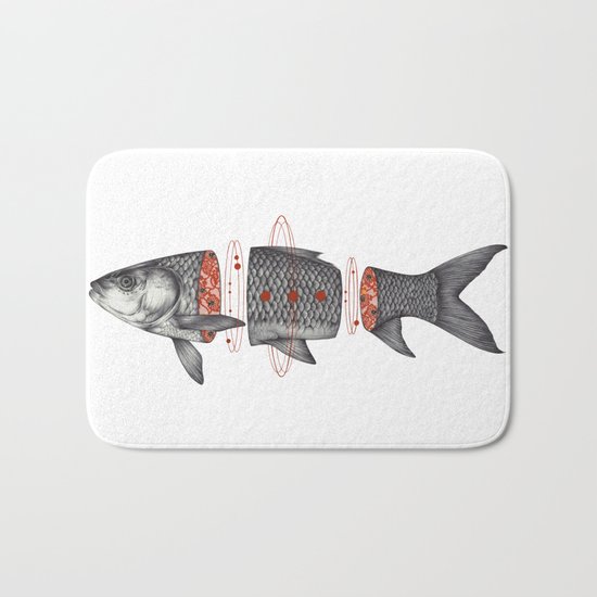 Sashimi I Bath Mat